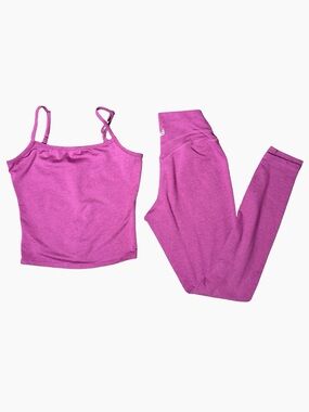 BAREPRO MVP Legging 26” & Drop It Low Tank Set Dahlia XS